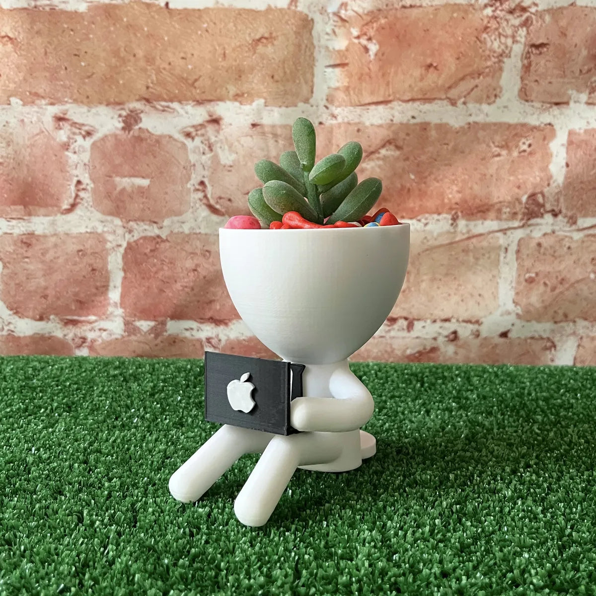 Matera Decorativa con Portatil