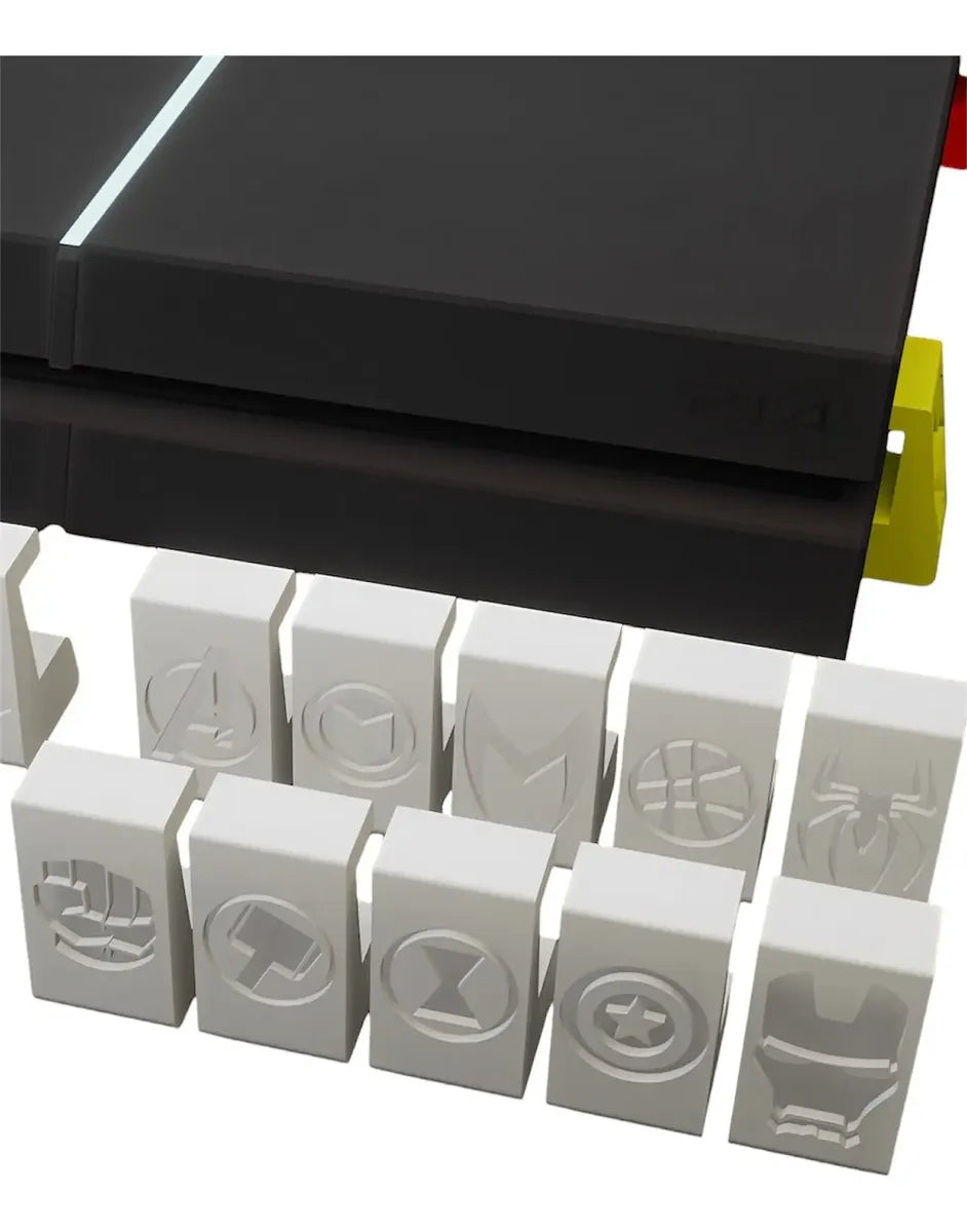 Soporte Base para PS4 (Slim, Fat y Pro) – Diseños de Superhéroes
