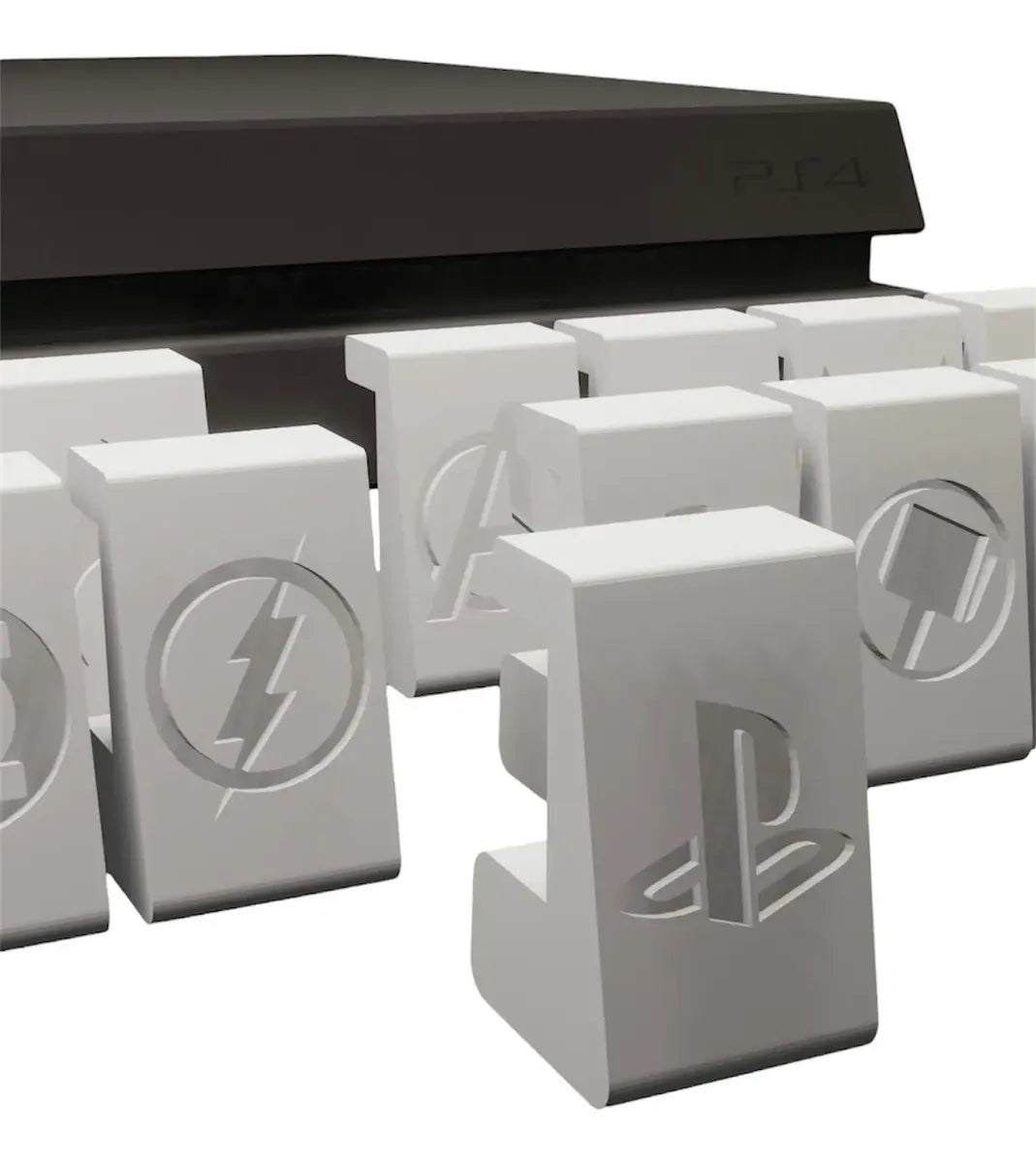 Soporte Base para PS4 (Slim, Fat y Pro) – Diseños de Superhéroes